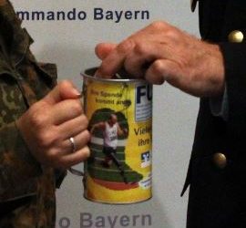 Die Reserve unterstützt