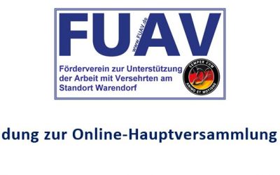 1. Online Hauptversammlung