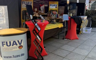 FUAV präsentiert sich erneut auf dem 47. Schängelmarkt der Koblenzer Öffentlichkeit.